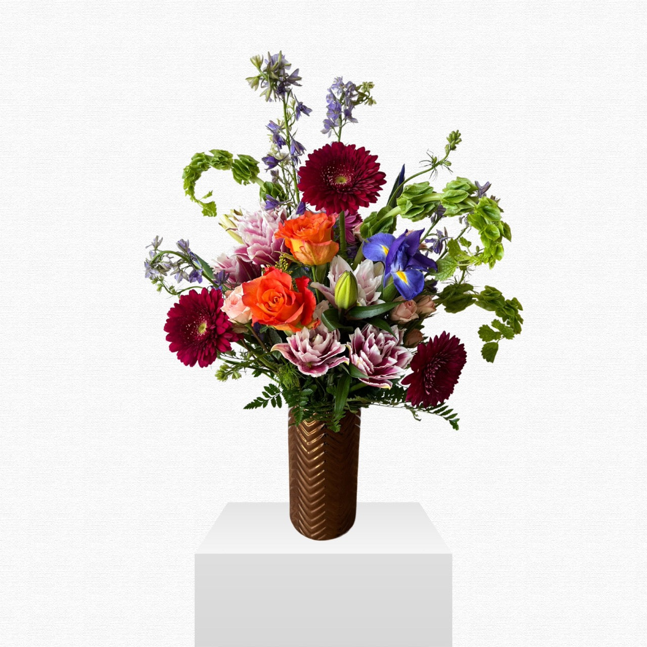 Multicolor summer flower arrangement - Free Spirit by Historic Dade City Florist