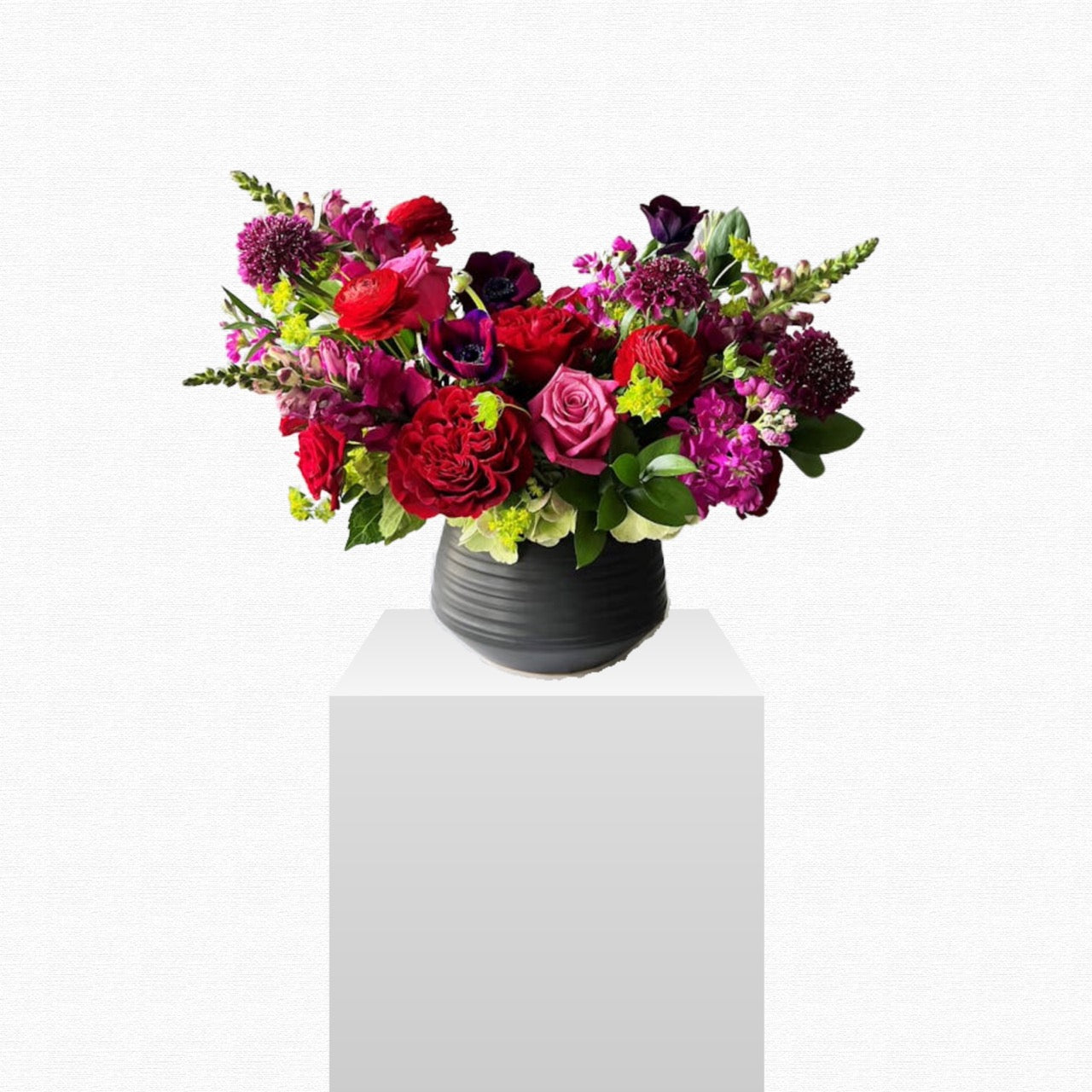 Purple and pink spring flower arrangement - The Jewell by Historic Dade City Florist